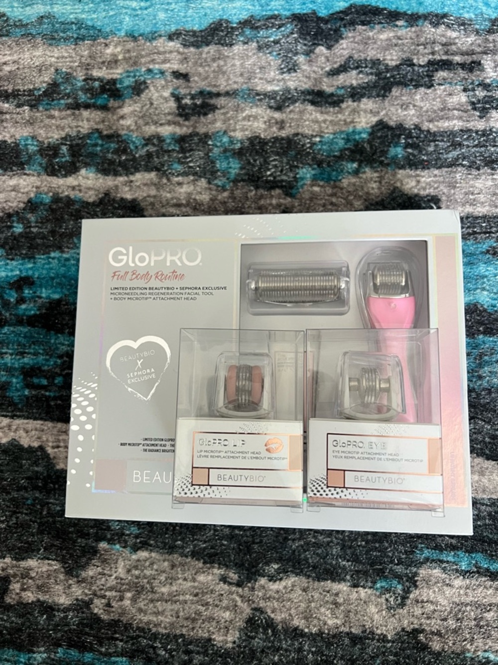 BeautyBio GloPRO Full Body Microneedling Tool Kit - Pink